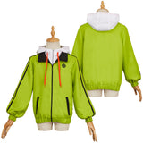 Medalist Tsukasa Akeuraji Unisex Green Coat Cosplay Costume Outfits Halloween Carnival Suit