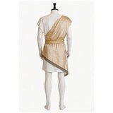 Medieval Renaissance Roman Soldier Yellow Outfit Cosplay Costume Outfit Halloween Carnival Suit
