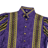 Medieval Renaissance Tudor Noble Prince Henry Purple Cosplay Costume Outfit Halloween Carnival Suit