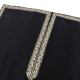 Medieval Renaissance Viking Style Black Tunic Knight Pirate Mercenary Warrior Cosplay Costume