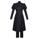 Mei Mei Women Black Outfit Cosplay Costume Outfit Halloween Carnival Suit