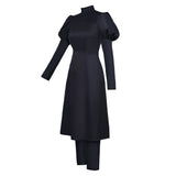 Mei Mei Women Black Outfit Cosplay Costume Outfit Halloween Carnival Suit
