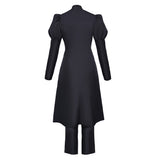 Mei Mei Women Black Outfit Cosplay Costume Outfit Halloween Carnival Suit