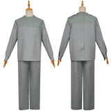 Mickey 17 (2025) Mickey Grey Top Pants Set Cosplay Costume Outfits Halloween Carnival Suit