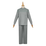 Mickey 17 (2025) Mickey Grey Top Pants Set Cosplay Costume Outfits Halloween Carnival Suit