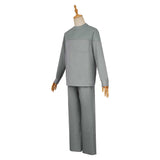 Mickey 17 (2025) Mickey Grey Top Pants Set Cosplay Costume Outfits Halloween Carnival Suit