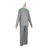 Mickey 17 (2025) Mickey Grey Top Pants Set Cosplay Costume Outfits Halloween Carnival Suit