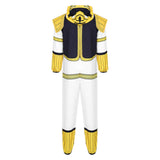 Mighty Morphin Power Rangers YELLOW soldier Outfit Cosplay Costume Outfits Halloween Carnival Suit
