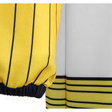 Mighty Morphin Power Rangers YELLOW soldier Outfit Cosplay Costume Outfits Halloween Carnival Suit