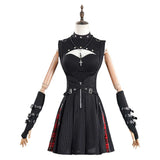 Misa Amane Women Black Gothic Dress Cosplay Costume Outfits Halloween Carnival Suit