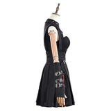 Misa Amane Women Black Gothic Dress Cosplay Costume Outfits Halloween Carnival Suit