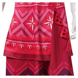 Moana 2 (2024) Moana Kids Children Red Outfit Cosplay Costume Outfits Halloween Carnival Suit