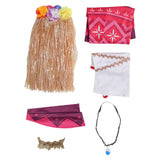 Moana 2 (2024) Moana Kids Children Red Outfit Cosplay Costume Outfits Halloween Carnival Suit