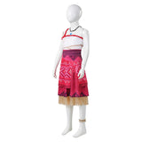 Moana 2 (2024) Moana Kids Children Red Outfit Cosplay Costume Outfits Halloween Carnival Suit