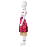 Moana 2 (2024) Moana Kids Children Red Outfit Cosplay Costume Outfits Halloween Carnival Suit