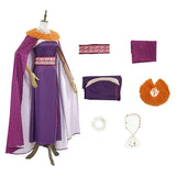 Moana 2 Villain Matangi Women Purple Outfit Cosplay Costume Outfit Halloween Carnival Suit