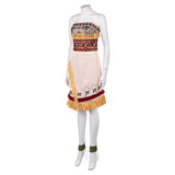 Moana Live-action Moana Brown Outfit Cosplay Costume Outfit Halloween Carnival Suit