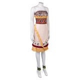 Moana Live-action Moana Brown Outfit Cosplay Costume Outfit Halloween Carnival Suit