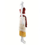 Moana Moana Women Red Tribal Outfit Cosplay Costume Outfit Halloween Carnival Suit