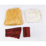 Moana Moana Women Red Tribal Outfit Cosplay Costume Outfit Halloween Carnival Suit