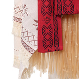 Moana Women Red Top With Grass Skirt Cosplay Costume Outfit Halloween Carnival Suit