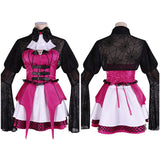Monster High Mavis Dracula Women Purple Dress Cosplay Costume Outfit Halloween Carnival Suit