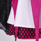 Monster High Mavis Dracula Women Purple Dress Cosplay Costume Outfit Halloween Carnival Suit