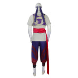 Mortal Kombat Fire God Liu Kang Gray Outfit Cosplay Costume Outfit Halloween Carnival Suit