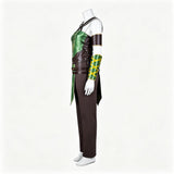 Mortal Kombat Jade Women Green Outfit Cosplay Costume Outfit Halloween Carnival Suit