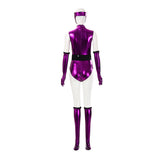 Mortal Kombat Mileena Women Purple Outfit Cosplay Costume Outfit Halloween Carnival Suit