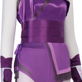 Mortal Kombat Mileena Women Purple Outfit Cosplay Costume Outfit Halloween Carnival Suit