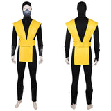 Mortal Kombat Scorpion Cosplay Costume Outfits Halloween Carnival Suit