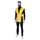 Mortal Kombat Scorpion Cosplay Costume Outfits Halloween Carnival Suit