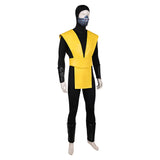 Mortal Kombat Scorpion Cosplay Costume Outfits Halloween Carnival Suit