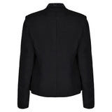 Movie Beetlejuice 2024 Barbara Women Black Coat Cosplay Costume Outfits Halloween Carnival Suit
