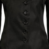 Movie Beetlejuice 2024 Lydia Deetz Women Black Dress Cosplay Costume Outfits Halloween Carnival Suit