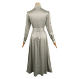 Movie Beetlejuice 2024 Lydia Deetz Women Silver Dress Cosplay Costume Outfits Halloween Carnival Suit