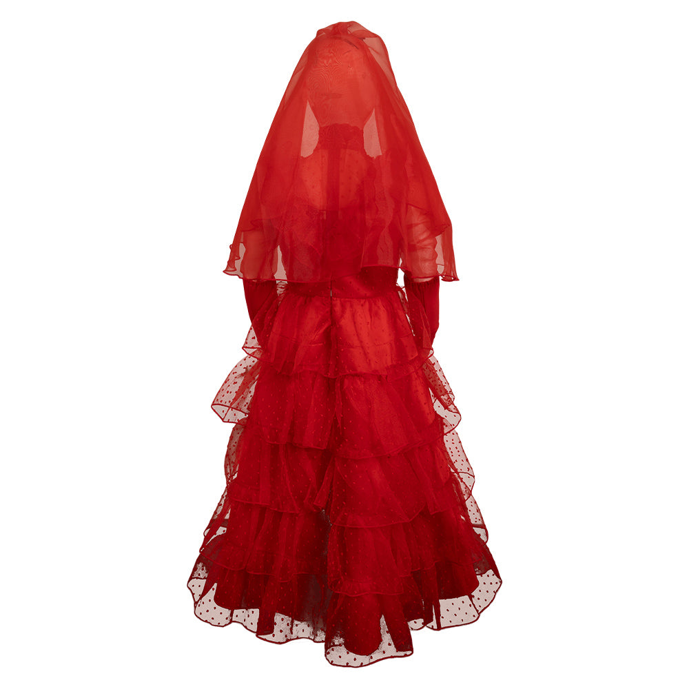 lydia deetz red dress movie Deetz's Shoes and additional accessories sold separately Movie Beetlejuice Lydia Deetz Kids