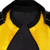 Movie Boy Kills World 2024 June 27 Women Yellow Coat Cosplay Costume Outfits Halloween Carnival Suit