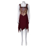 Movie Damsel Princess Elodie Women Brown Dress Cosplay Costume Outfits Halloween Carnival Suit