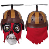 Movie Deadpool & Wolverine 2024 Skull Ornaments Halloween Party Costume Props