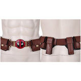 Movie Deadpool & Wolverine 2024 Wade Wilson Cosplay Belt Waistband Halloween Carnival Costume Accessories