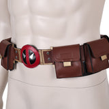 Movie Deadpool & Wolverine 2024 Wade Wilson Cosplay Belt Waistband Halloween Carnival Costume Accessories