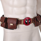 Movie Deadpool & Wolverine 2024 Wade Wilson Cosplay Belt Waistband Halloween Carnival Costume Accessories