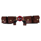 Movie Deadpool & Wolverine 2024 Wade Wilson Cosplay Belt Waistband Halloween Carnival Costume Accessories