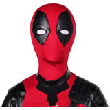 Movie Deadpool & Wolverine 2024 Wade Wilson Kids Children Red Outfit Cosplay Costume