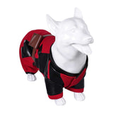 Movie Deadpool & Wolverine 2024 Wade Wilson Pet Dog Red Outfit Cosplay Costume