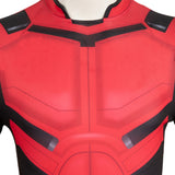 Movie Deadpool & Wolverine 2024 Wade Wilson Red Samurai Battle Suit Cosplay Costume