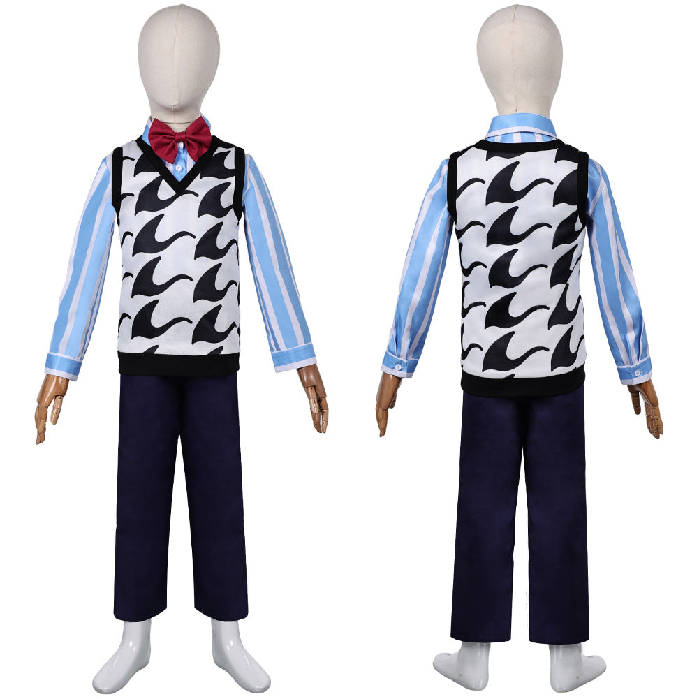 Movie Fear Kids Children Blue Outfit Cosplay Costume Outfits Halloween –  TrendsinCosplay