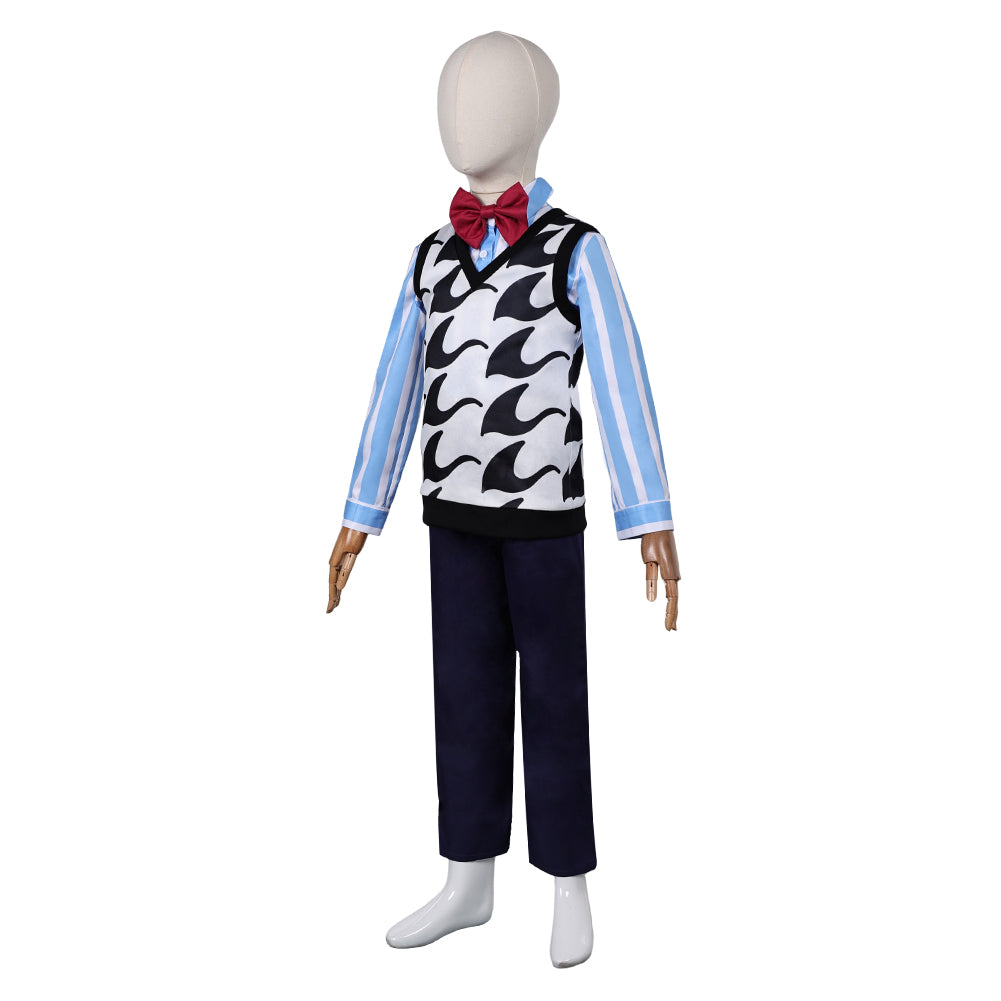 Movie Fear Kids Children Blue Outfit Cosplay Costume Outfits Halloween –  TrendsinCosplay